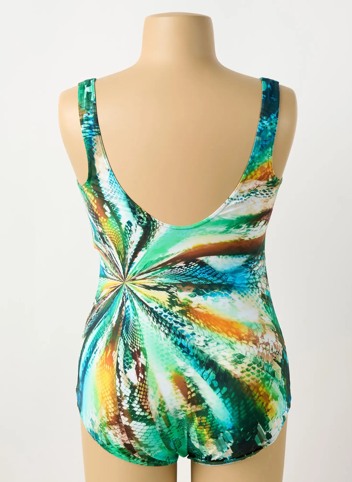 Maillot De Bain 1 Pièce Sunflair Vert Haut Soutien-gorge Moulé