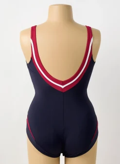 Maillot De Bain 1 Pièce Sunflair Bleu Haut Soutien-gorge Balconnet