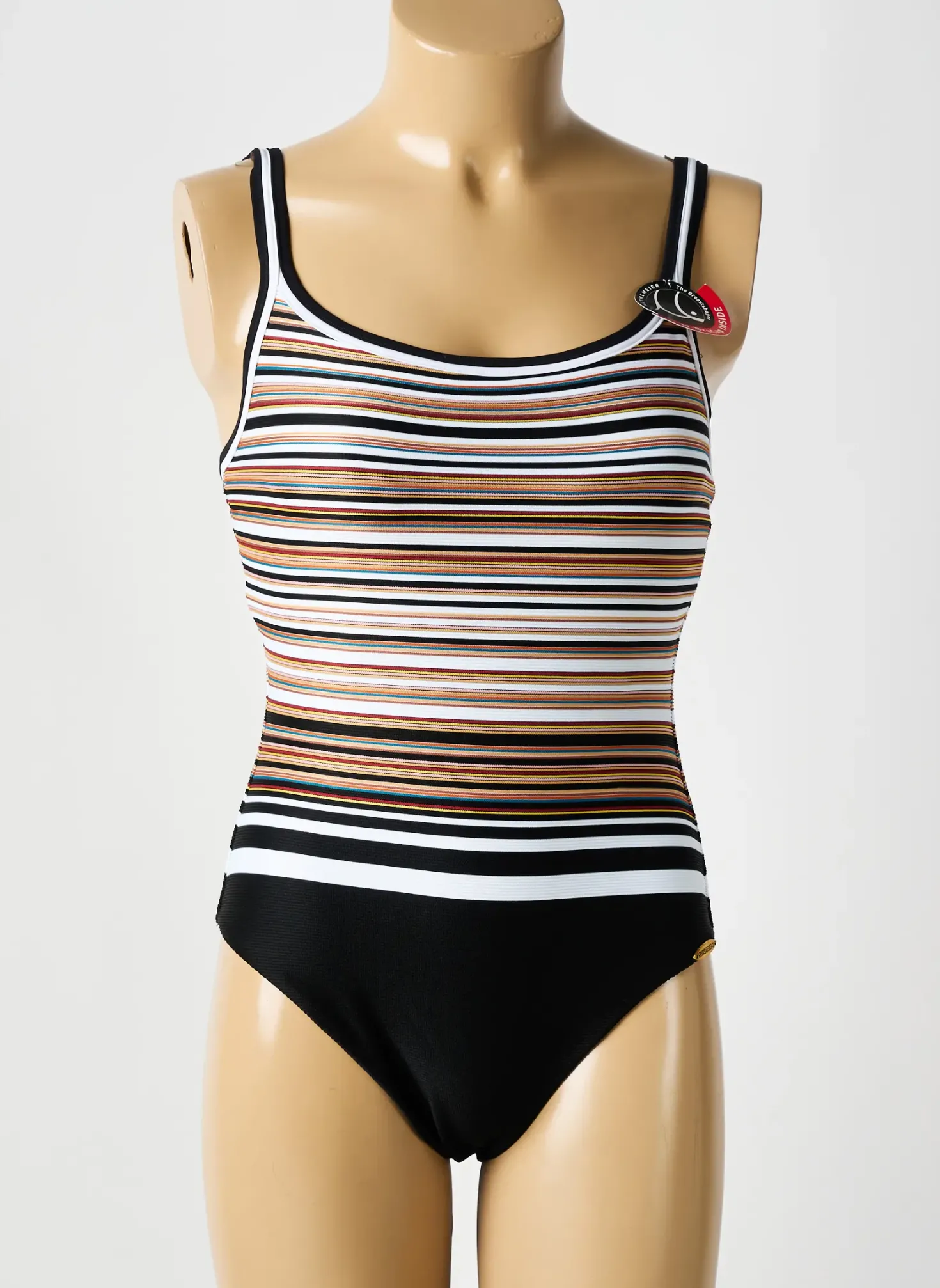 Maillot De Bain 1 Pièce Sunflair Noir Haut Soutien-gorge Moulé