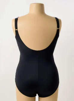 Maillot De Bain 1 Pièce Sunmarin Noir Haut Soutien-gorge Moulé