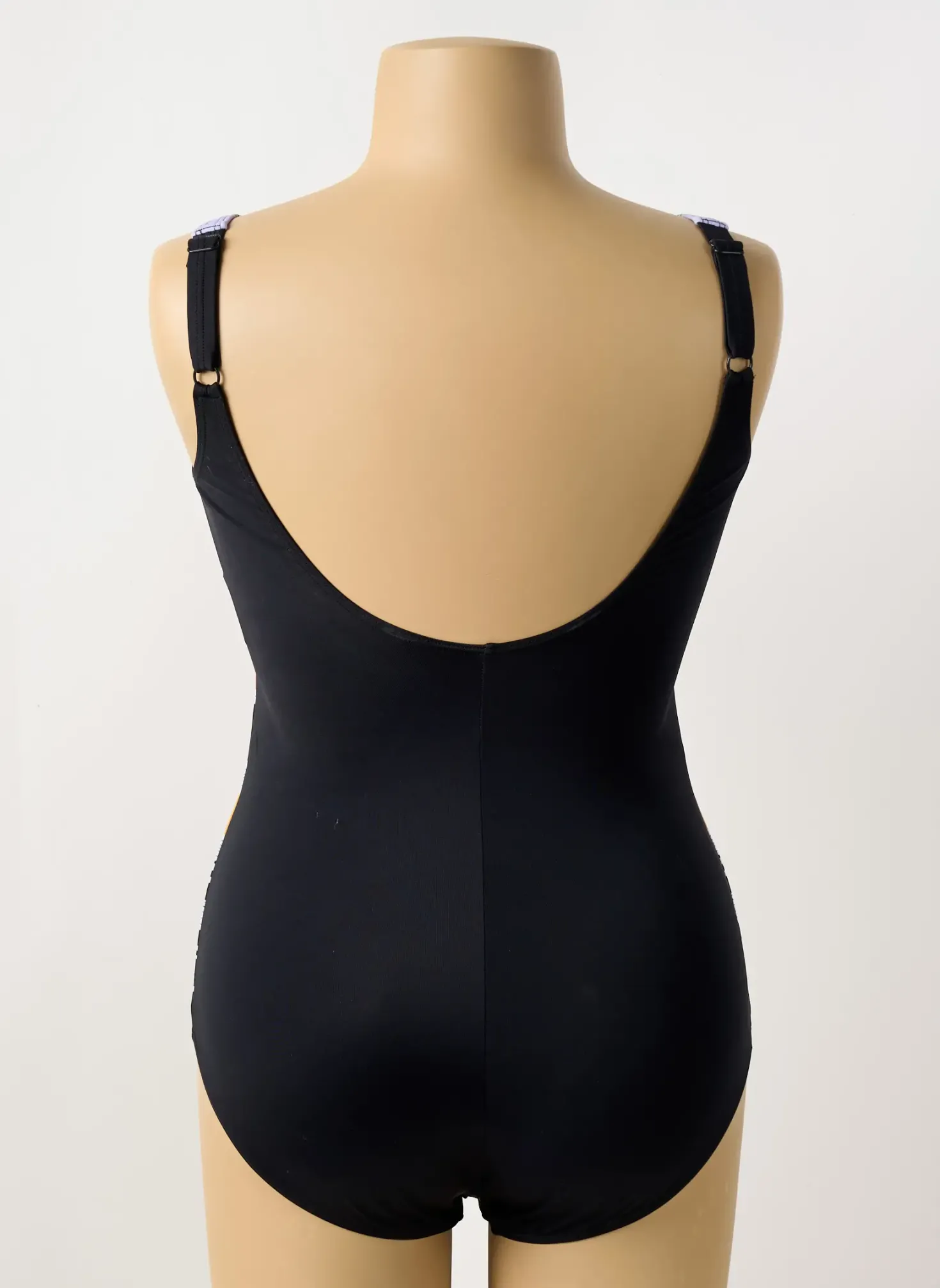 Maillot De Bain 1 Pièce Sunmarin Noir Haut Soutien-gorge Moulé