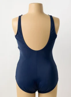 Maillot De Bain 1 Pièce Sunmarin Bleu Haut Triangles