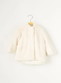 Manteau Court Absorba Ecru