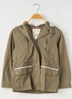 Manteau Court Ikks Junior Vert