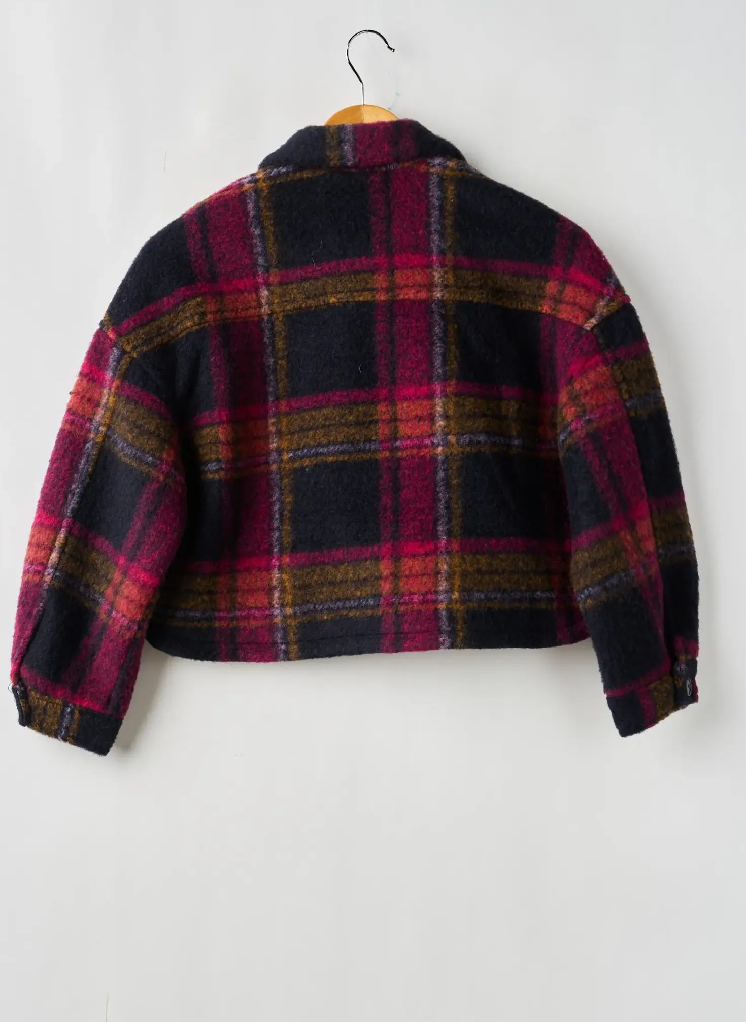 Manteau Court Le Temps Des Cerises Violet Sans Capuche