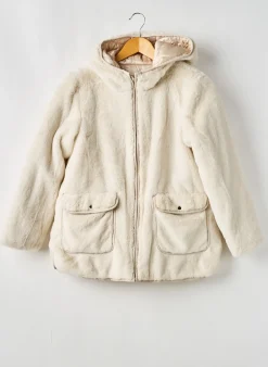 Manteau Court Mayoral Beige A Capuche