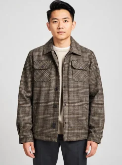 Manteau Court No Excess Beige Sans Capuche