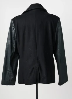 Manteau Court Ralph Lauren Noir Sans Capuche
