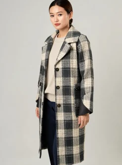 Manteau Long Coster Copenhagen Noir Sans Capuche