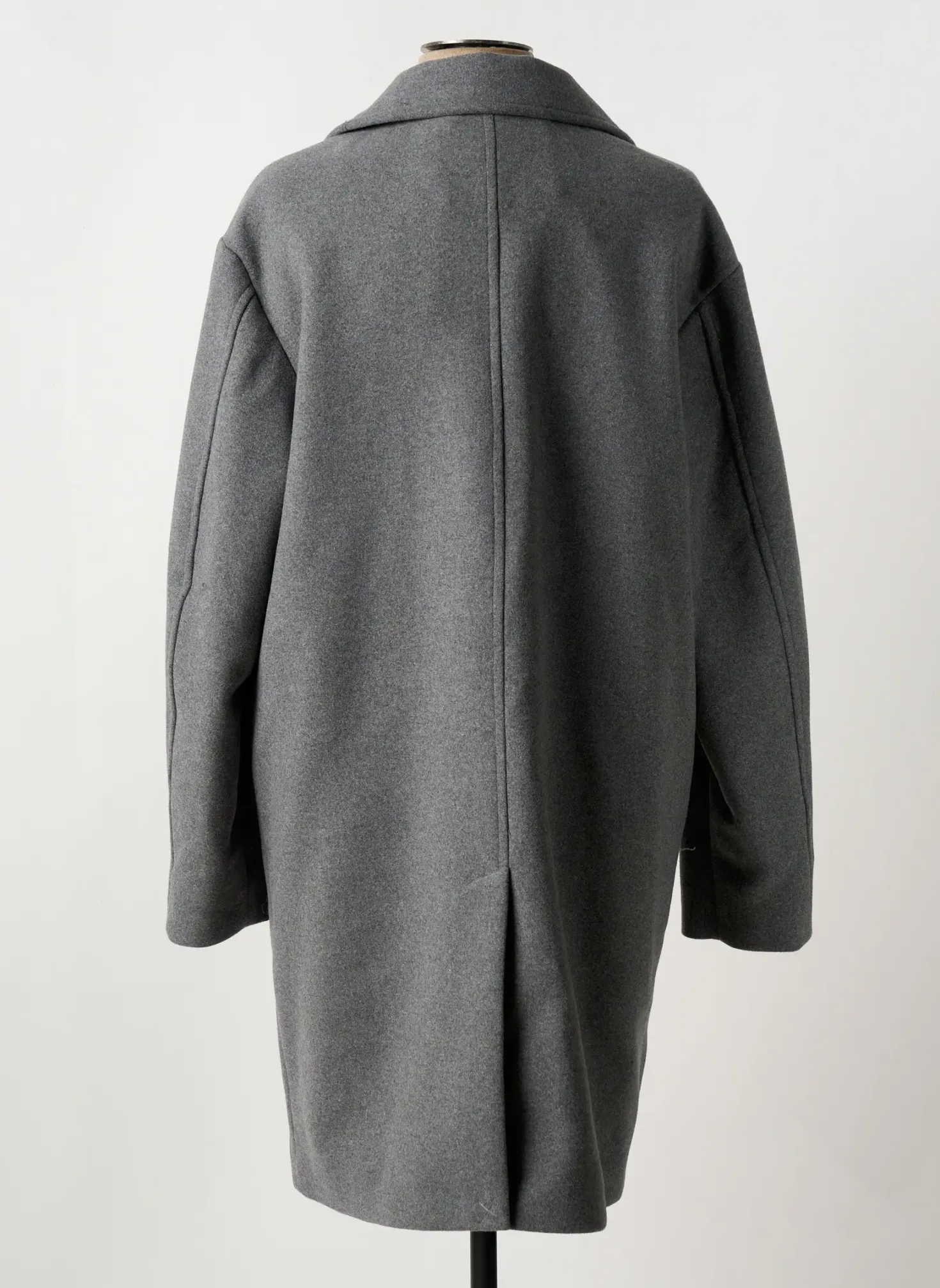 Manteau Long Jack & Jones Gris Sans Capuche