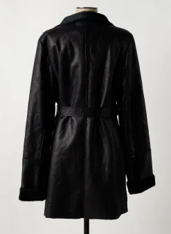Manteau Long La Fee Maraboutee Noir Sans Capuche