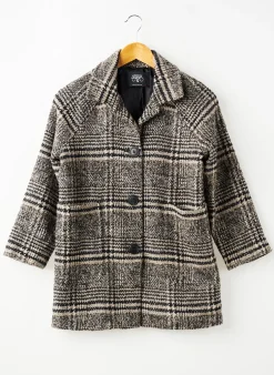 Manteau Long Le Temps Des Cerises Noir Sans Capuche