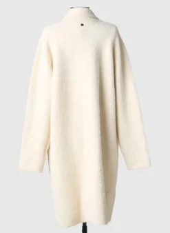 Manteau Long Lola Espeleta Beige Sans Capuche