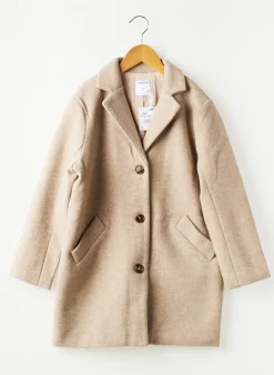 Manteau Long Mayoral Beige Sans Capuche