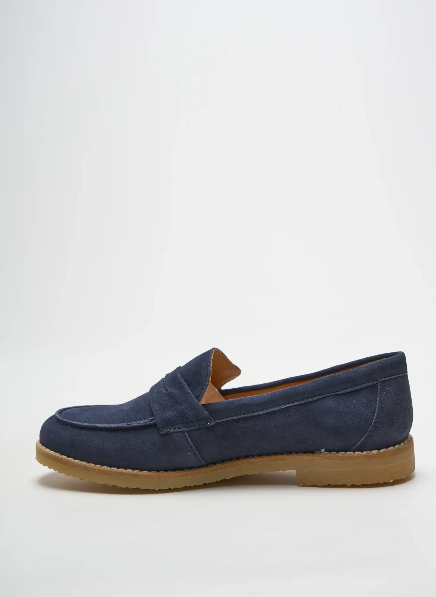 Mocassins Aliwell Bleu Talon Plat Jusqu'à 3cm