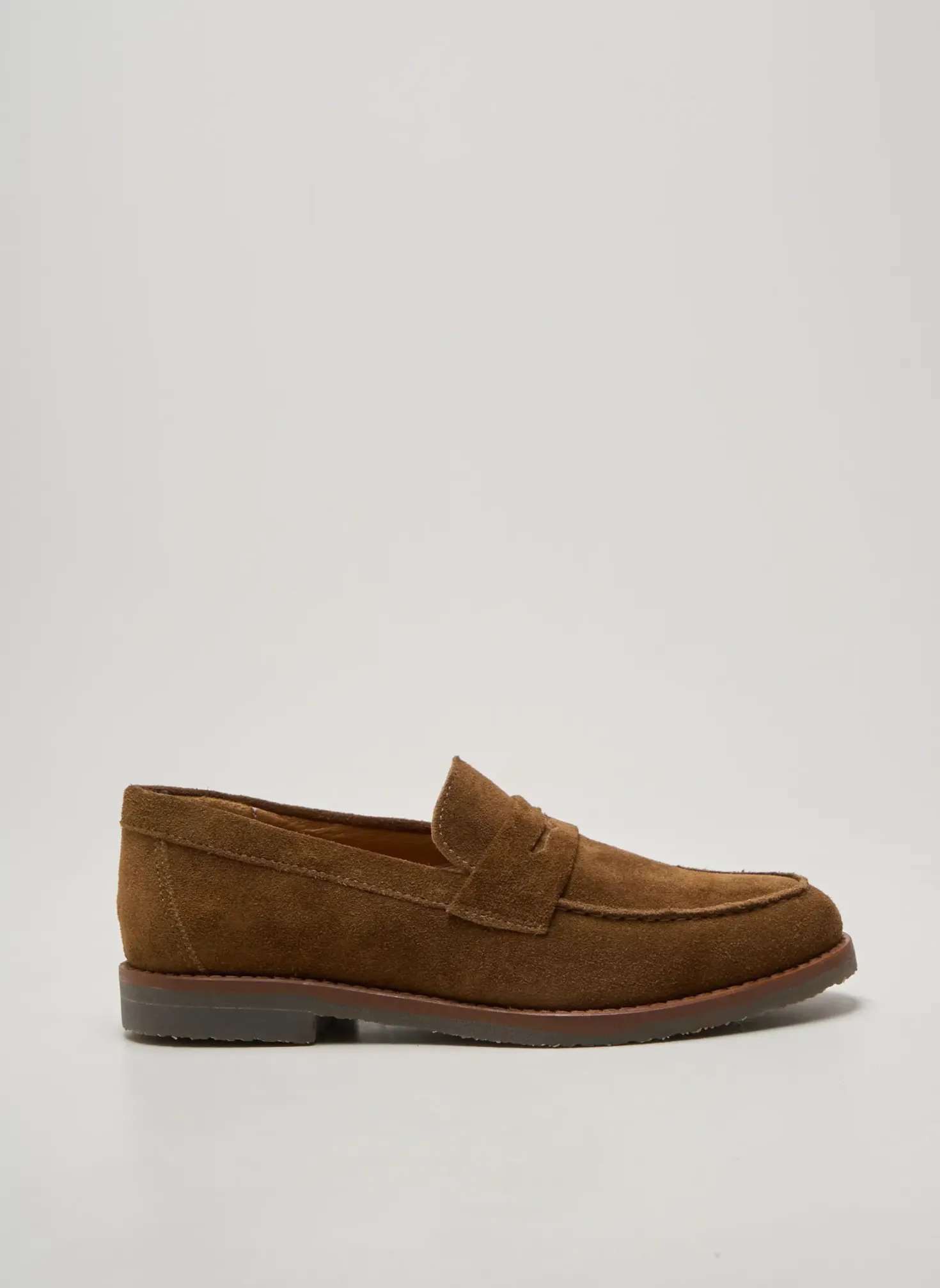 Mocassins Aliwell Marron Talon Plat Jusqu'à 3cm