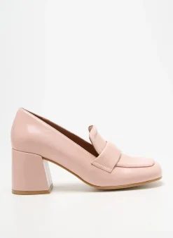 Mocassins Angel Alarcon Rose Talon De 7 À 9cm