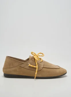 Mocassins Another Step Beige Talon Plat Jusqu'à 3cm