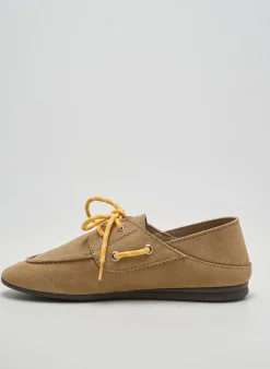 Mocassins Another Step Beige Talon Plat Jusqu'à 3cm