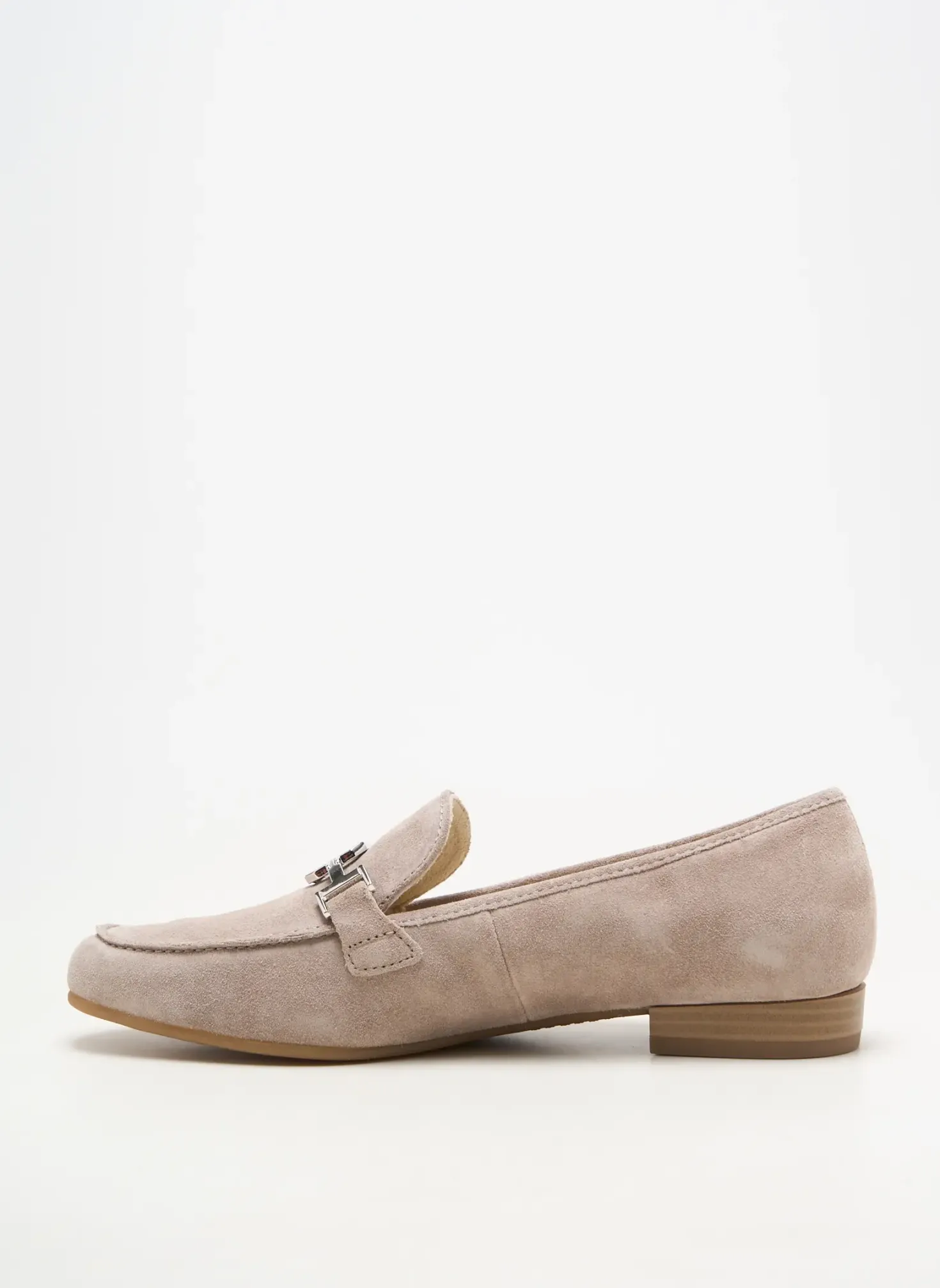Mocassins Ara Beige Talon Plat Jusqu'à 3cm
