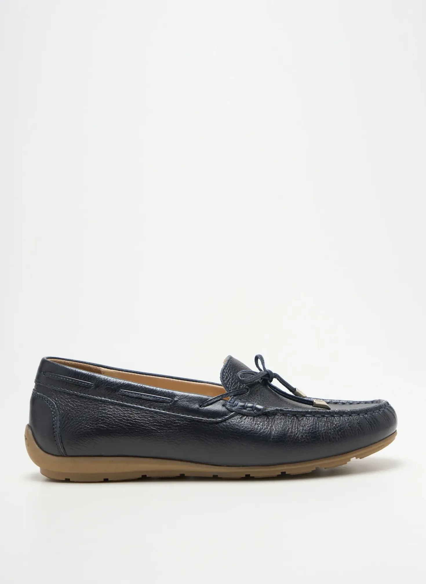 Mocassins Ara Bleu Talon Plat Jusqu'à 3cm