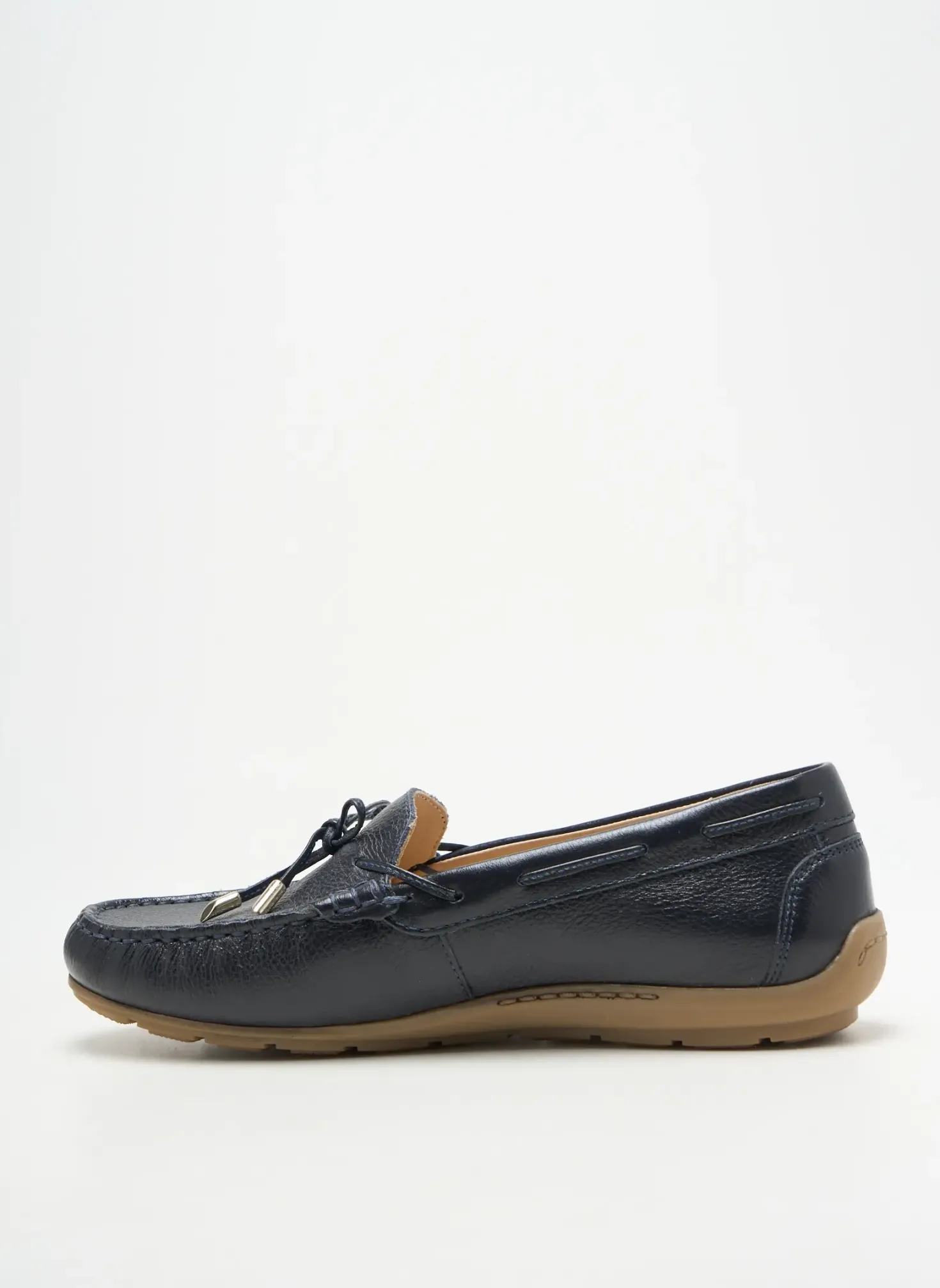 Mocassins Ara Bleu Talon Plat Jusqu'à 3cm