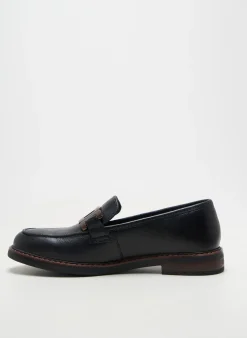Mocassins Ara Noir Talon Plat Jusqu'à 3cm