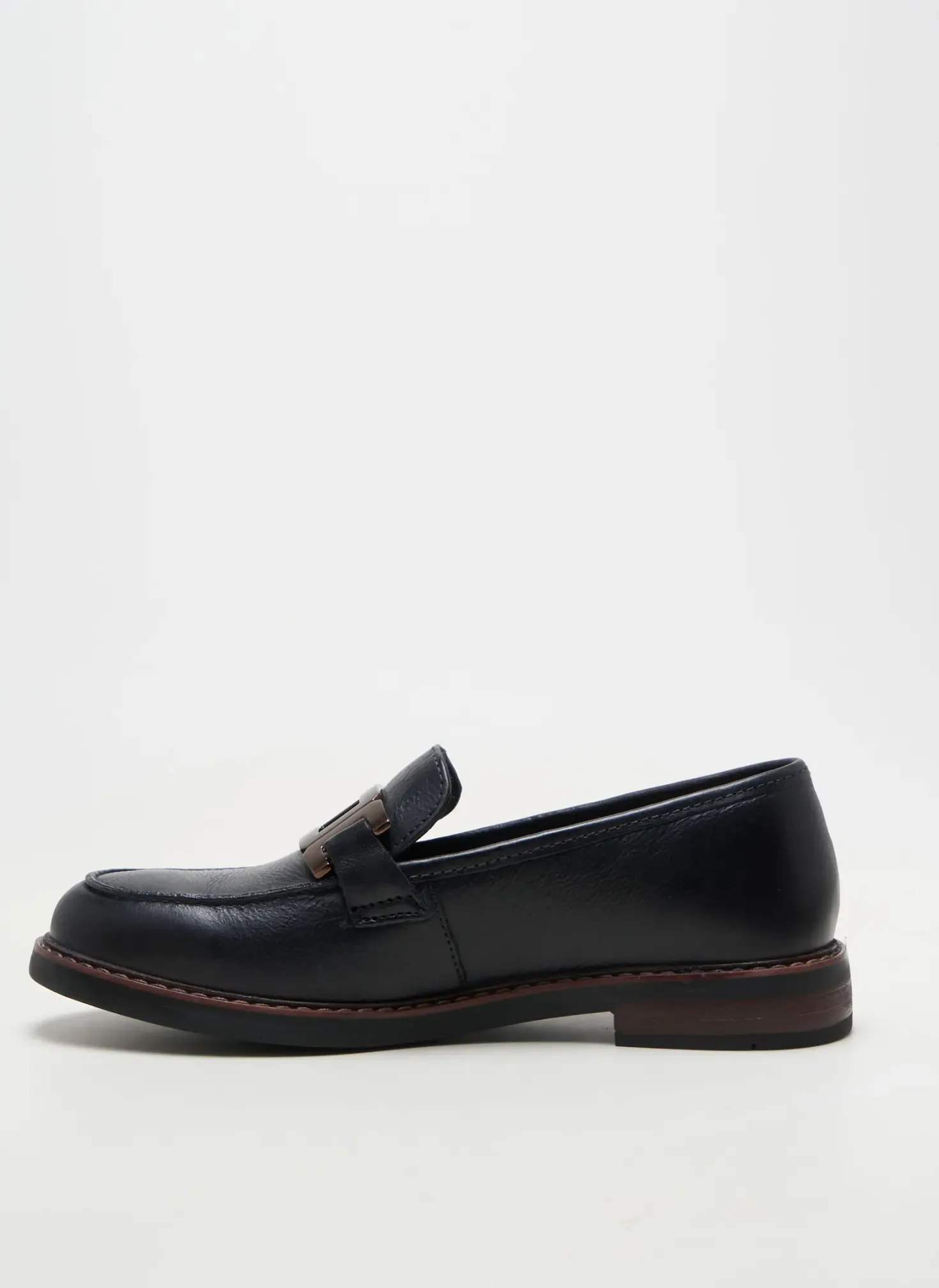 Mocassins Ara Noir Talon Plat Jusqu'à 3cm