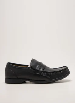 Mocassins Arima Noir Talon Bas