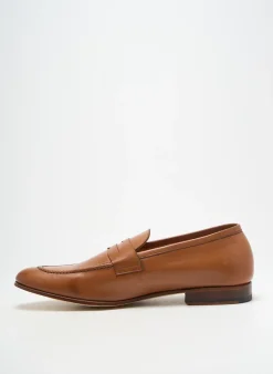 Mocassins Atelier Th Voisin Senlis Marron Talon Bas