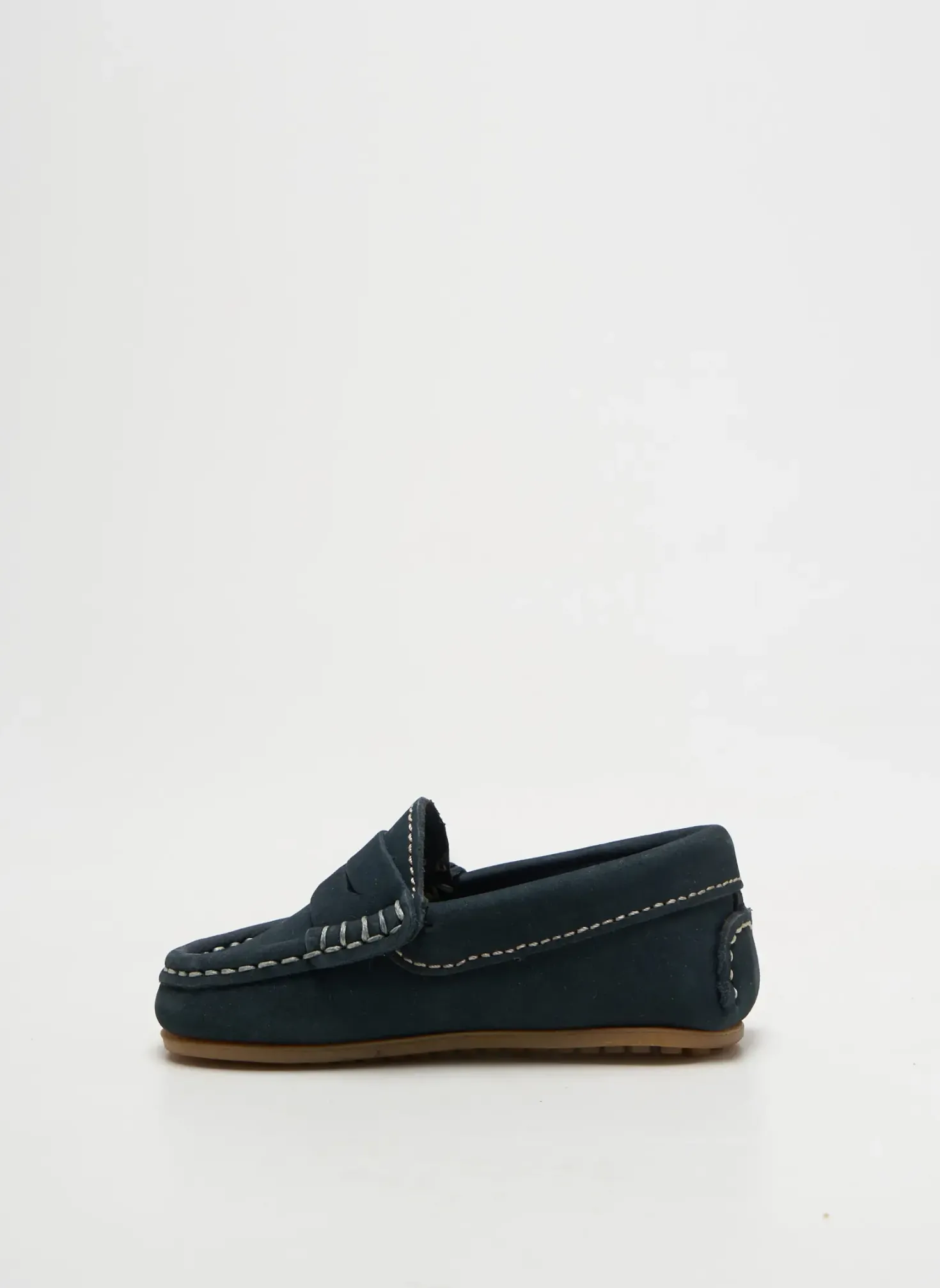 Mocassins Diggers Bleu Bout Rond