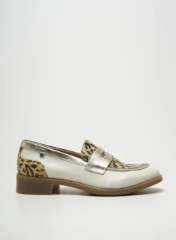 Mocassins Dorking Or Talon Plat Jusqu'à 3cm