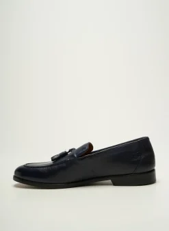 Mocassins Flecs Bleu Chiquet