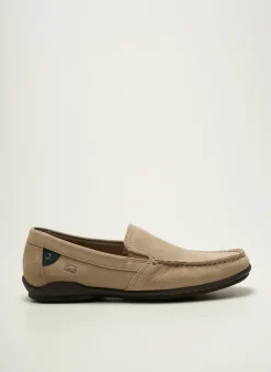 Mocassins Fluchos Beige Bout Carré