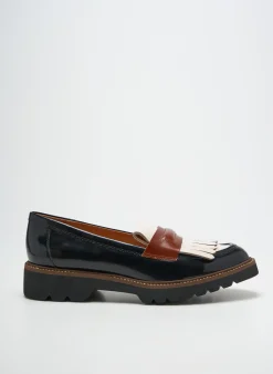 Mocassins Fugitive By Francesco Rossi Noir Talon De 4 À 6cm