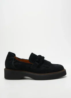 Mocassins Fugitive By Francesco Rossi Noir Talon De 4 À 6cm