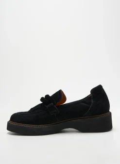 Mocassins Fugitive By Francesco Rossi Noir Talon De 4 À 6cm