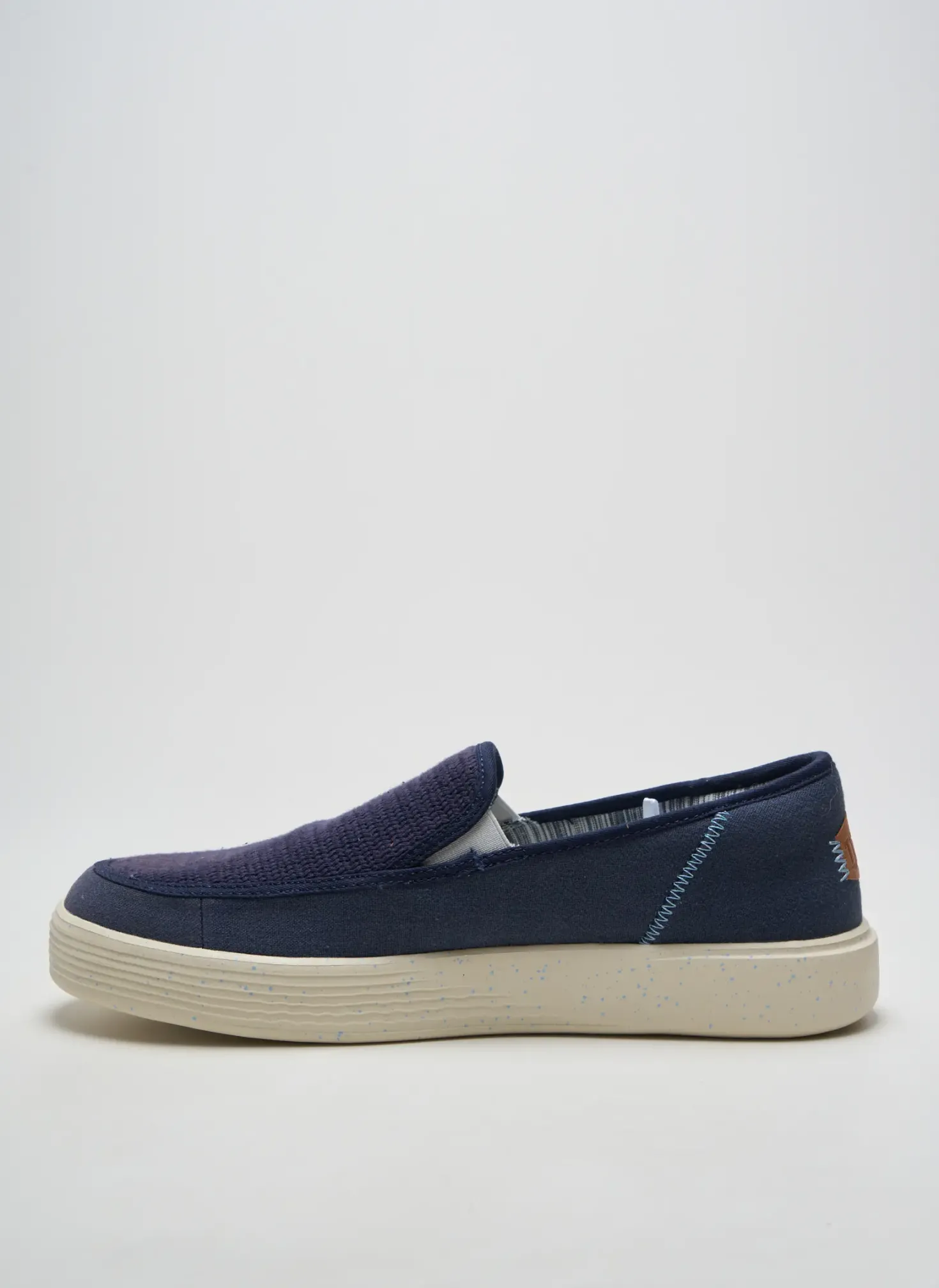 Mocassins Hey Dude Bleu Bout Rond