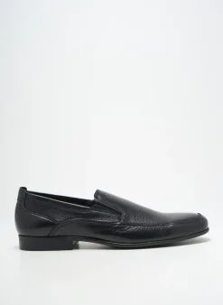 Mocassins Himalaya Noir Talon Bas
