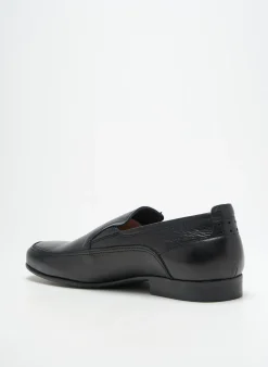 Mocassins Himalaya Noir Talon Bas