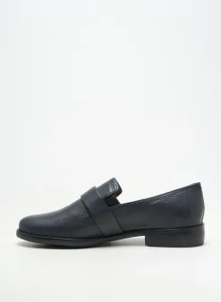 Mocassins Homers Noir Talon Plat Jusqu'à 3cm