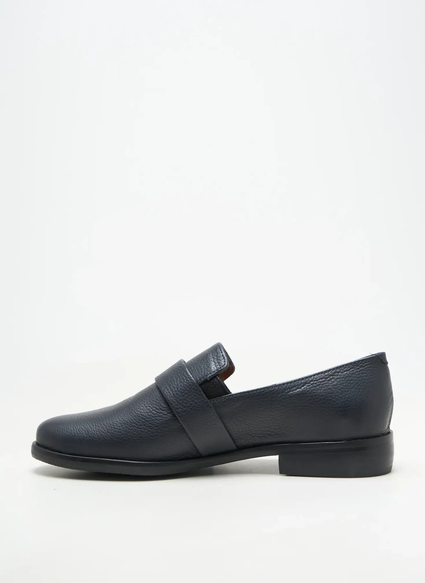 Mocassins Homers Noir Talon Plat Jusqu'à 3cm