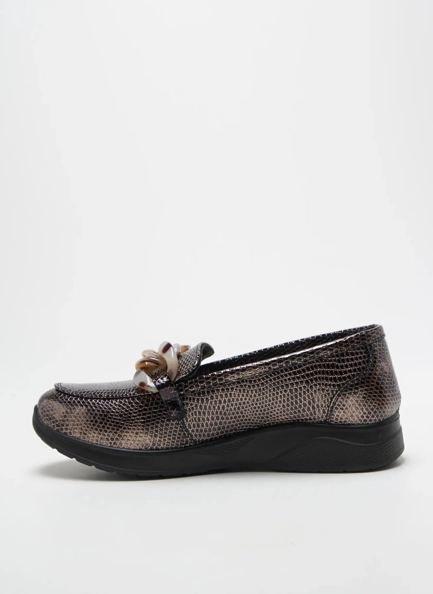 Mocassins Inea Marron Talon Plat Jusqu'à 3cm