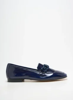 Mocassins Jb Martin Bleu Talon Plat Jusqu'à 3cm