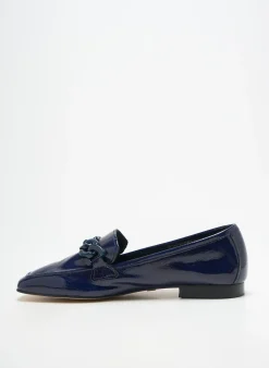 Mocassins Jb Martin Bleu Talon Plat Jusqu'à 3cm