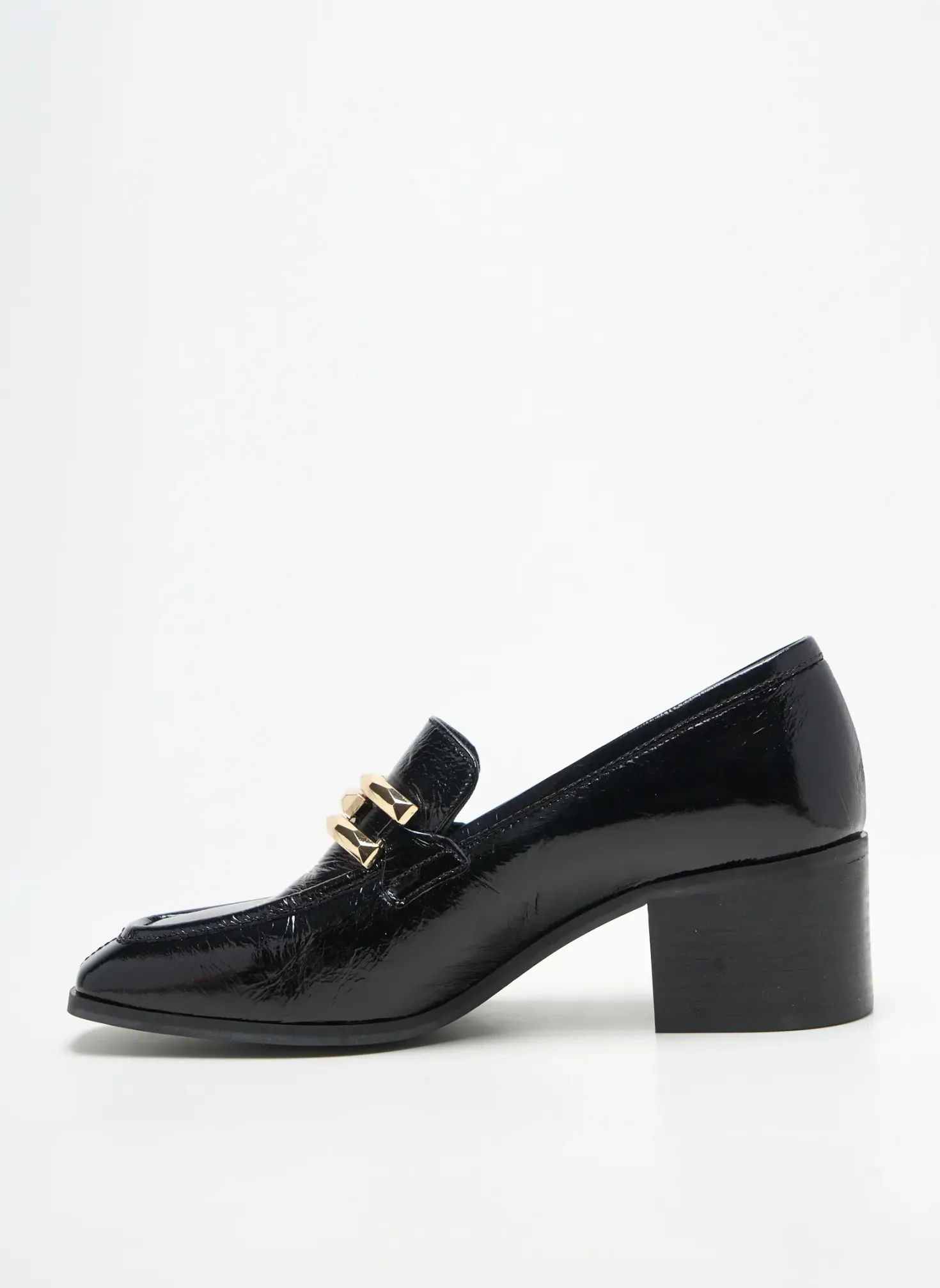 Mocassins Jb Martin Noir Talon De 4 À 6cm