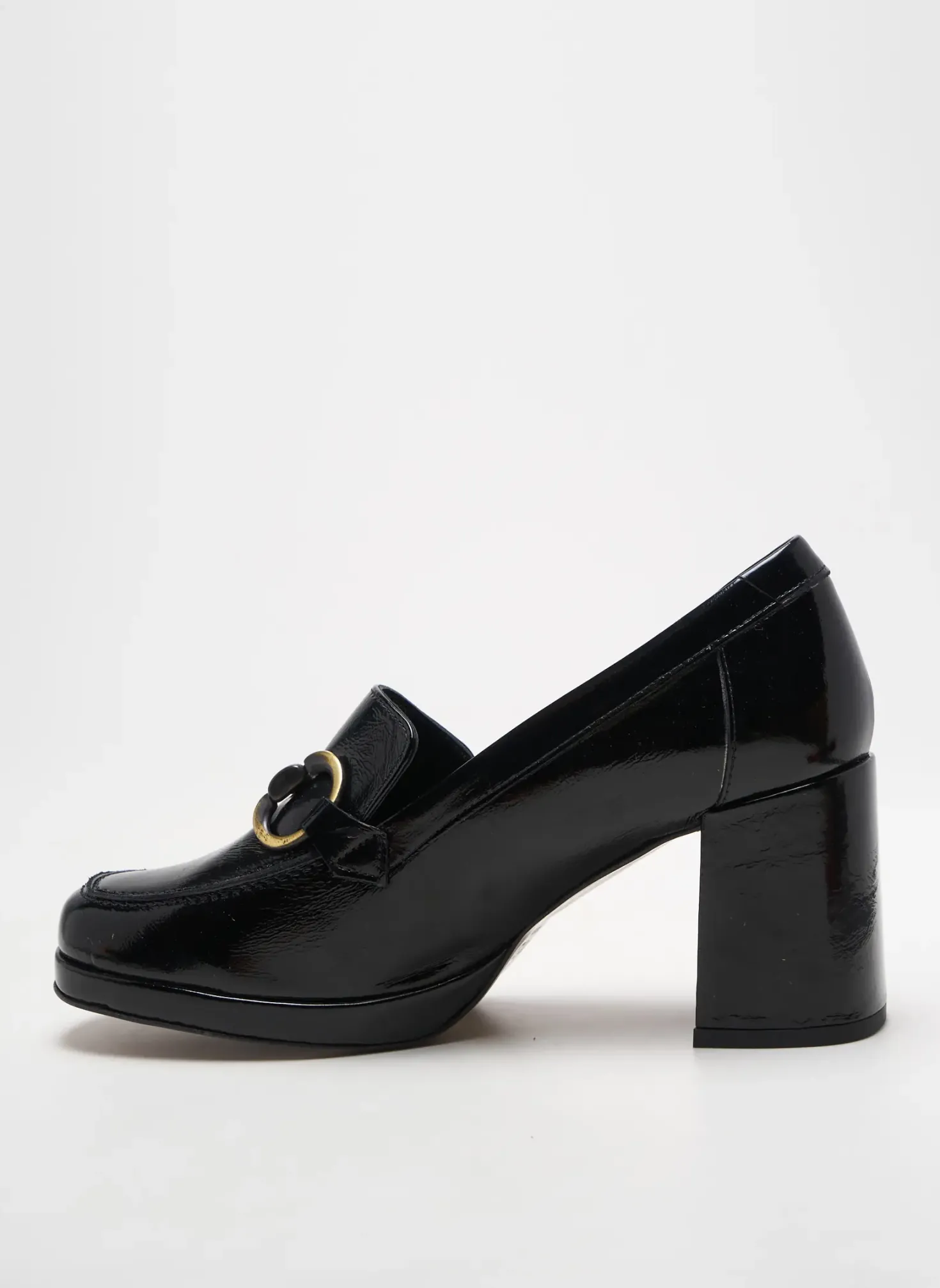 Mocassins Jb Martin Noir Talon De 4 À 6cm