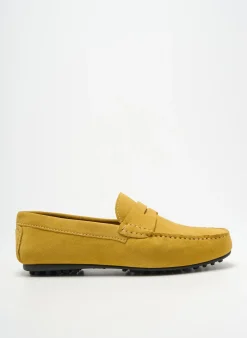 Mocassins L'atelier Tropézien Jaune Bout Rond