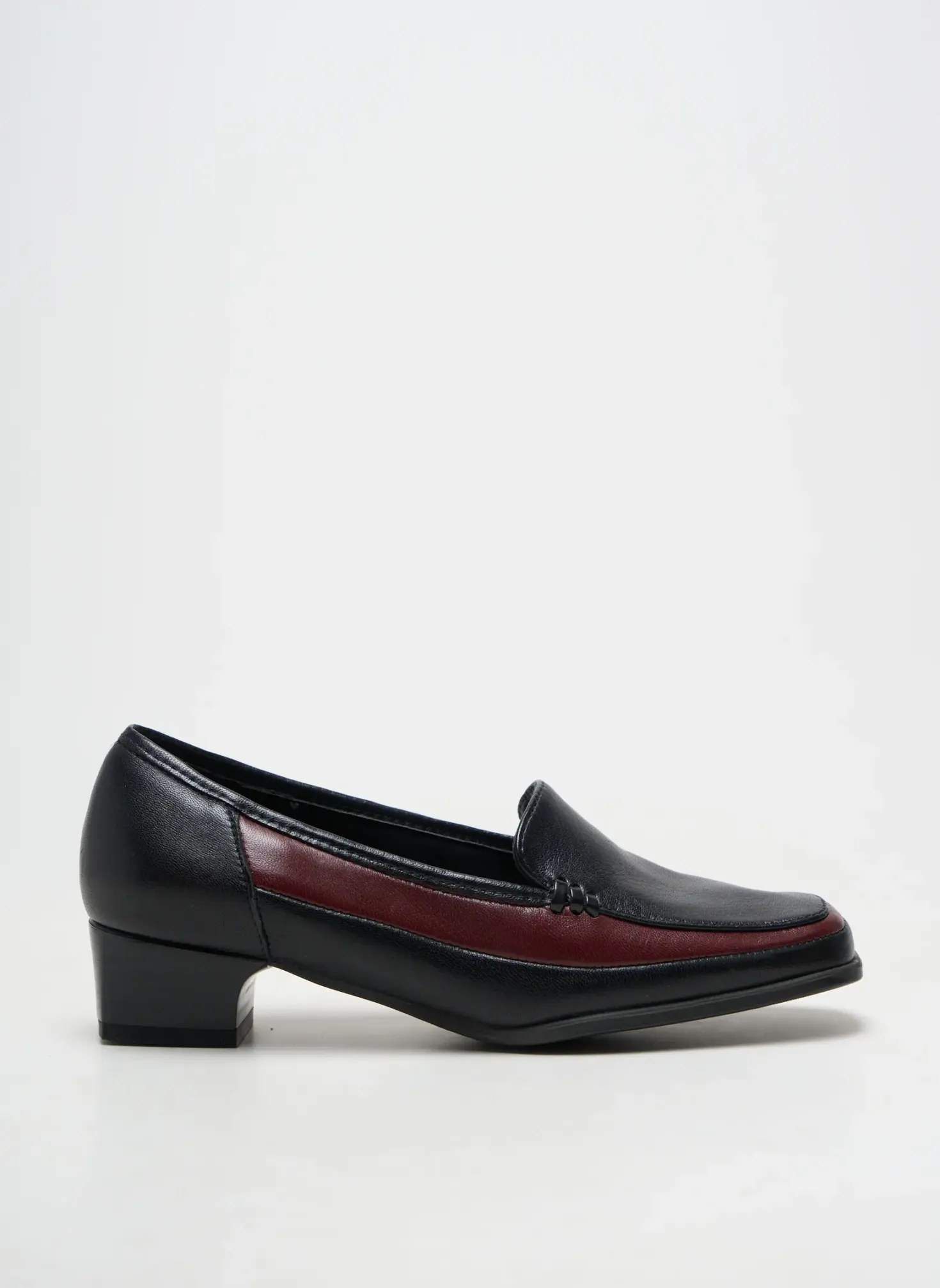 Mocassins Marco Noir Talon Plat Jusqu'à 3cm