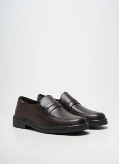 Mocassins Mephisto Marron Talon Plat Jusqu'à 3cm